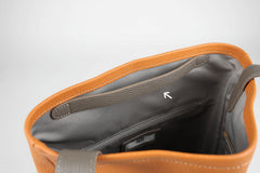 Cute Womens Gray Leather Shoulder Tote Bag Best Tote Handbag Shopper Bag Purse for Ladies