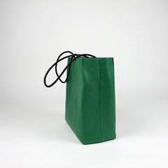 Cute Womens Small Black Leather Shoulder Tote Bag Small Best Tote Shopper Bag Purse for Ladies