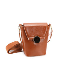 Cute Bucket Bag LEATHER WOMENs SHOULDER BAG Purse FOR WOMEN
