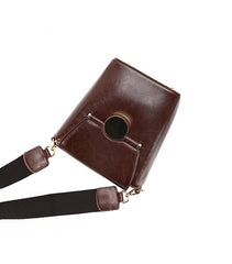 Cute Bucket Bag LEATHER WOMENs SHOULDER BAG Purse FOR WOMEN