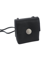 Cute LEATHER Black WOMENs SHOULDER BAG Purses FOR WOMEN