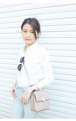 Cute LEATHER Black WOMENs SHOULDER BAG Purses FOR WOMEN