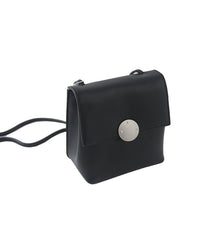 Cute LEATHER Black WOMENs SHOULDER BAG Purses FOR WOMEN