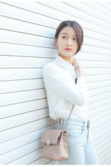 Cute LEATHER Black WOMENs SHOULDER BAG Purses FOR WOMEN