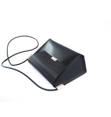 Cute LEATHER Black WOMENs SHOULDER Bag Unique Crossbody BAG Purses FOR WOMEN