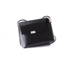 Cute LEATHER Black WOMENs SHOULDER Bag Unique Crossbody BAG Purses FOR WOMEN