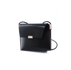 Cute LEATHER Black WOMENs SHOULDER Bag Unique Crossbody BAG Purses FOR WOMEN