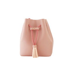 Cute LEATHER Bucket Bag WOMENs SHOULDER BAG Purses FOR WOMEN