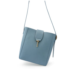Cute LEATHER Fashion Bucket Bag WOMENs SHOULDER BAG Purses FOR WOMEN