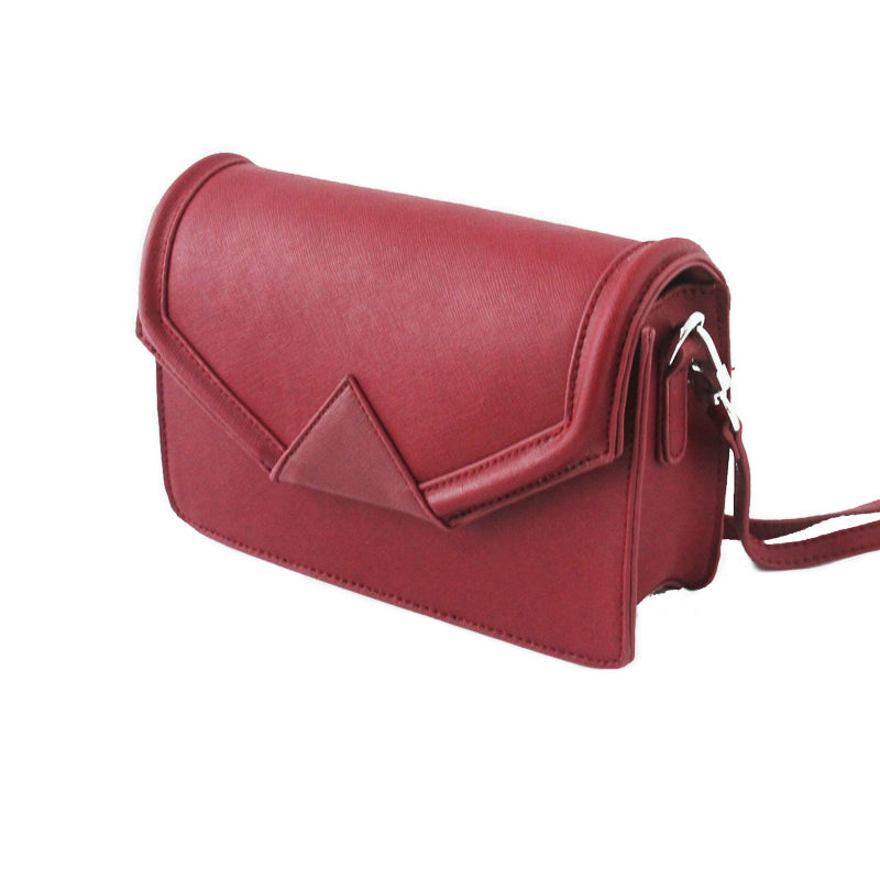 Cute LEATHER Red WOMENs SHOULDER BAG Purses FOR WOMEN