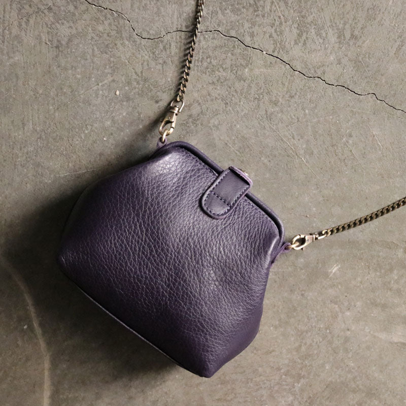 Cute LEATHER WOMEN Small Doctor Purse Chain SHOULDER BAG Purse FOR WOMEN