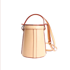 Cute LEATHER WOMENs Barrel Handbags SHOULDER Purse FOR WOMEN