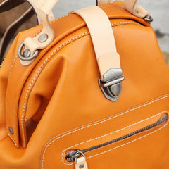 Women's Small Leather Backpack Bag - Annie Jewel