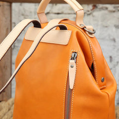 Women's Small Leather Backpack Bag - Annie Jewel