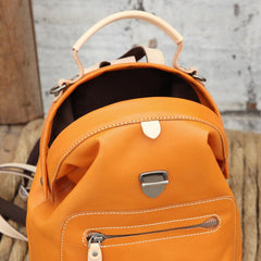 Women's Small Leather Backpack Bag - Annie Jewel