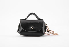Cute Leather Black Womens Small Change Wallet Coin Holder Change Holder for Women