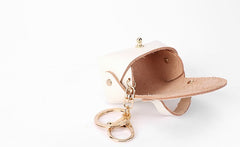 Cute Leather Black Womens Small Change Wallet Coin Holder Change Holder for Women