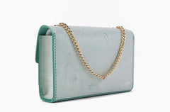 Cute Leather Womens Fashion Small Chain Shoulder Purse Chain Crossbody Bag for Women