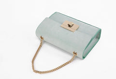 Cute Leather Womens Fashion Small Chain Shoulder Purse Chain Crossbody Bag for Women