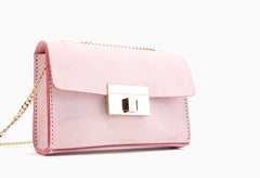 Cute Leather Womens Fashion Small Chain Shoulder Purse Chain Crossbody Bag for Women