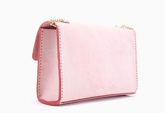 Cute Leather Womens Fashion Small Chain Shoulder Purse Chain Crossbody Bag for Women