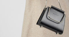 Cute Leather Womens Mini Chain Purse Handbag Chain Shoulder Bags for Women