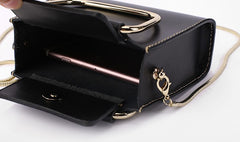 Cute Leather Womens Mini Chain Purse Handbag Chain Shoulder Bags for Women