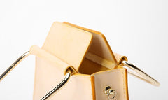 Cute Leather Womens Mini Chain Purse Handbags Chain Shoulder Bag for Women