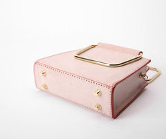 Cute Leather Womens Mini Chain Purse Handbags Chain Shoulder Bag for Women