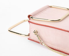 Cute Leather Womens Mini Chain Purse Handbags Chain Shoulder Bag for Women