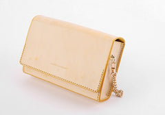 Cute Leather Womens Mini Chain Purse Makeup Fashion Handbags Chain Shoulder Bag for Women