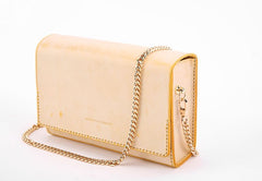 Cute Leather Womens Mini Chain Purse Makeup Fashion Handbags Chain Shoulder Bag for Women