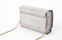 Cute Leather Womens Mini Chain Purse Makeup Fashion Handbags Chain Shoulder Bag for Women
