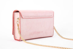 Cute Leather Womens Mini Chain Purse Makeup Fashion Handbags Chain Shoulder Bag for Women