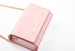 Cute Leather Womens Mini Chain Purse Makeup Fashion Handbags Chain Shoulder Bag for Women