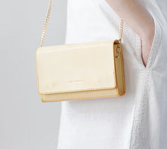 Cute Leather Womens Mini Chain Purse Makeup Fashion Handbags Chain Shoulder Bag for Women