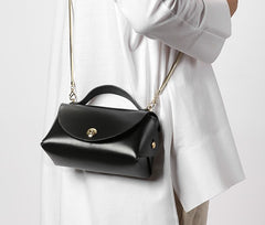 Cute Leather Womens Mini Chain Purse Makeup Handbags Chain Shoulder Bag for Women