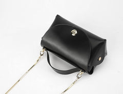 Cute Leather Womens Mini Chain Purse Makeup Handbags Chain Shoulder Bag for Women