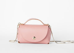 Cute Leather Womens Mini Chain Purse Makeup Handbags Chain Shoulder Bag for Women