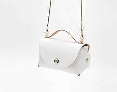 Cute Leather Womens Mini Chain Purse Makeup Handbags Chain Shoulder Bag for Women