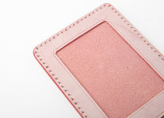 Cute Leather Womens Slim License Wallet Front Pocket Wallet Slim Card Wallet for Women