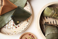 Cute Leather Womens Small Triangular Change Wallet Coin Holder Change Holder for Women