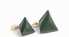 Cute Leather Womens Small Triangular Change Wallet Coin Holder Change Holder for Women