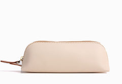 Cute Leather Womens Zipper Makeup Purse Clutch Glasses Case Makeup Holder for Women