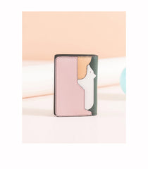 Cutest Women Leather Card Holder Polar Bear Card Wallet Card Holder Credit Card Holder For Women