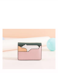 Cutest Women Leather Card Holder Polar Bear Card Wallet Card Holder Credit Card Holder For Women