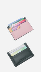 Cutest Women Pink Leather Card Holder Polar Bear Card Wallet Card Holder Polar Bear Credit Card Holder For Women