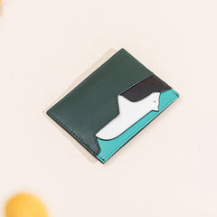Cutest Women Leather Card Holder Polar Bear Card Wallet Card Holder Polar Bear Credit Card Holder For Women