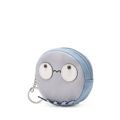 Cutest Women Leather Little Monster Coin Wallet Small Keychain with Wallet Change Wallet For Women