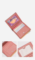 Cutest Women Yellow Leather Card Holder Shining Eye Card Wallet Billfold Card Holder Credit Card Holder For Women